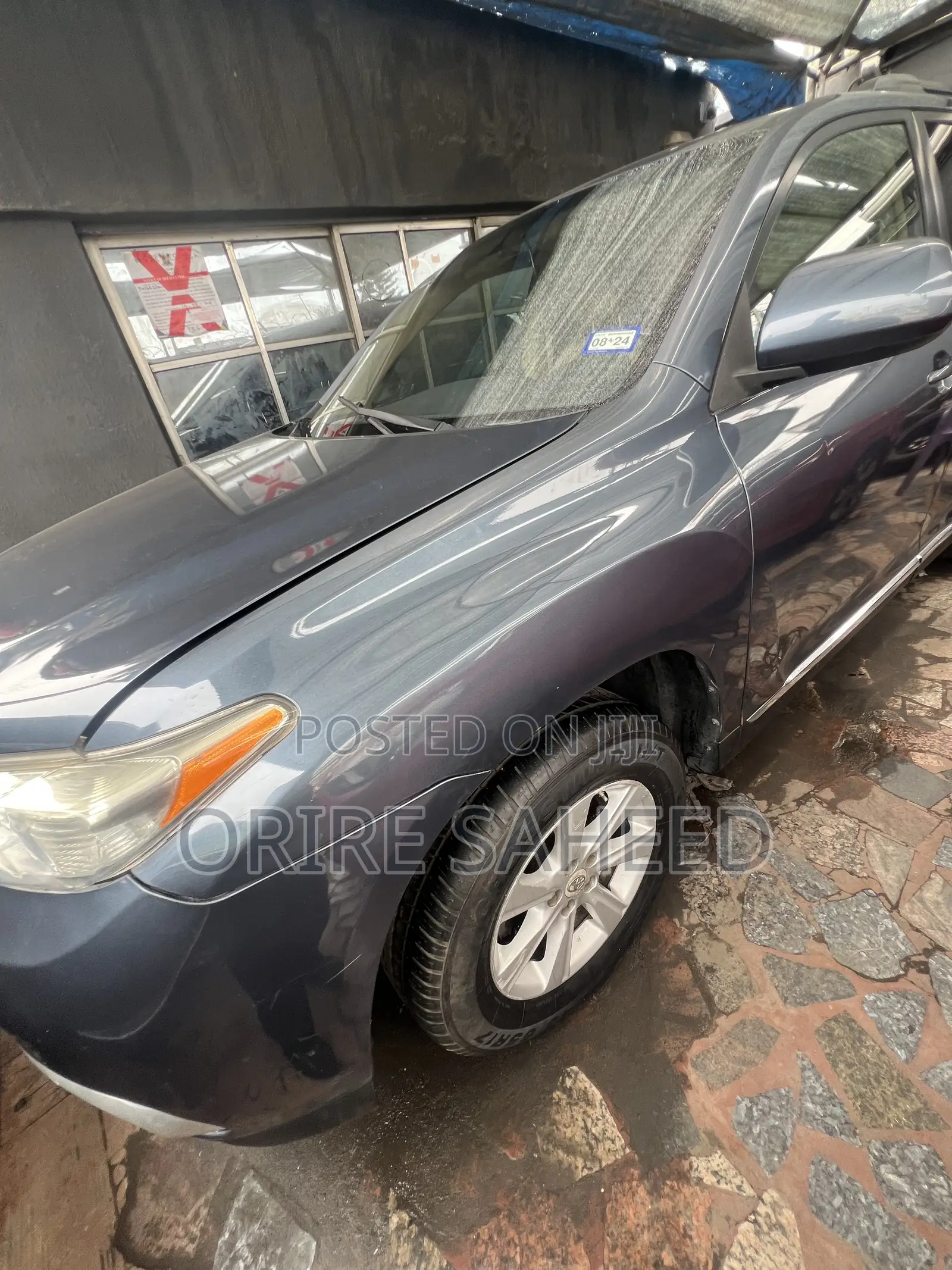 Toyota Highlander 2012 Blue