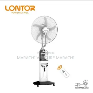 Lontor Rechargeable Water Mist Cooling Fan 18 Inches