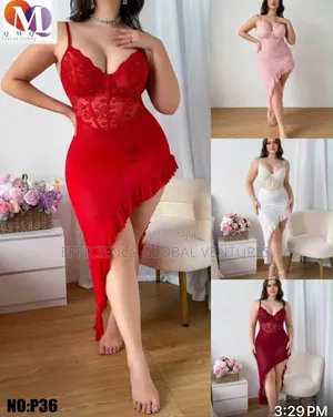 Sexy Lace Corset Asymmetrical Midi Dress–Bodycon Nightwear/ Club Wear
