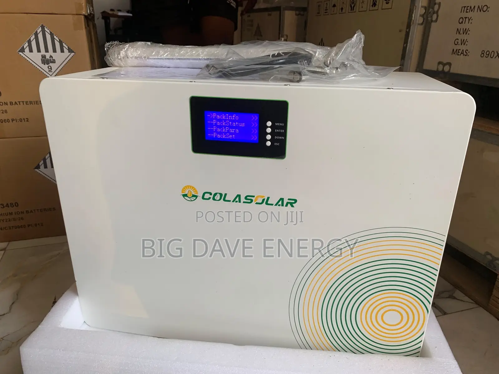 7kw Colar Lithium Battery