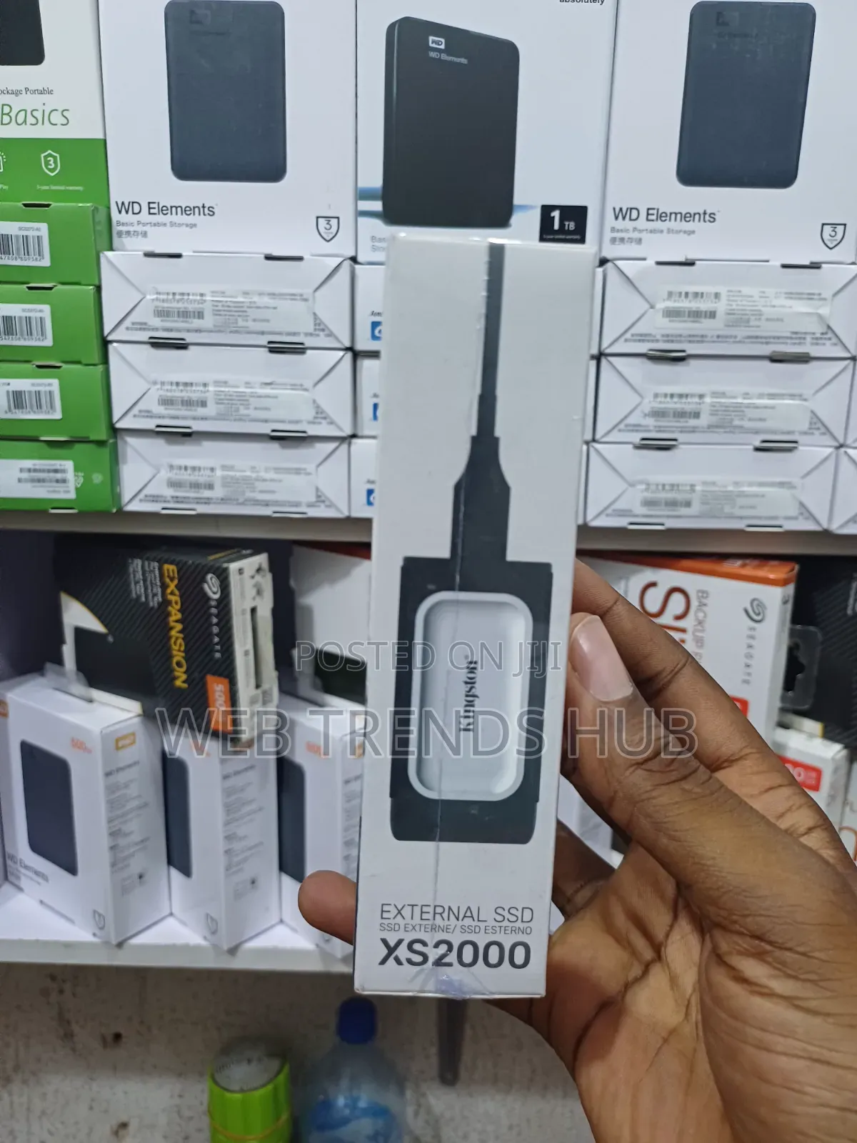 Kingston XS2000 2TB High-Speed External Portable SSD - 2000mb/S