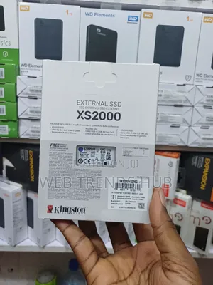 Kingston XS2000 2TB High-Speed External Portable SSD - 2000mb/S
