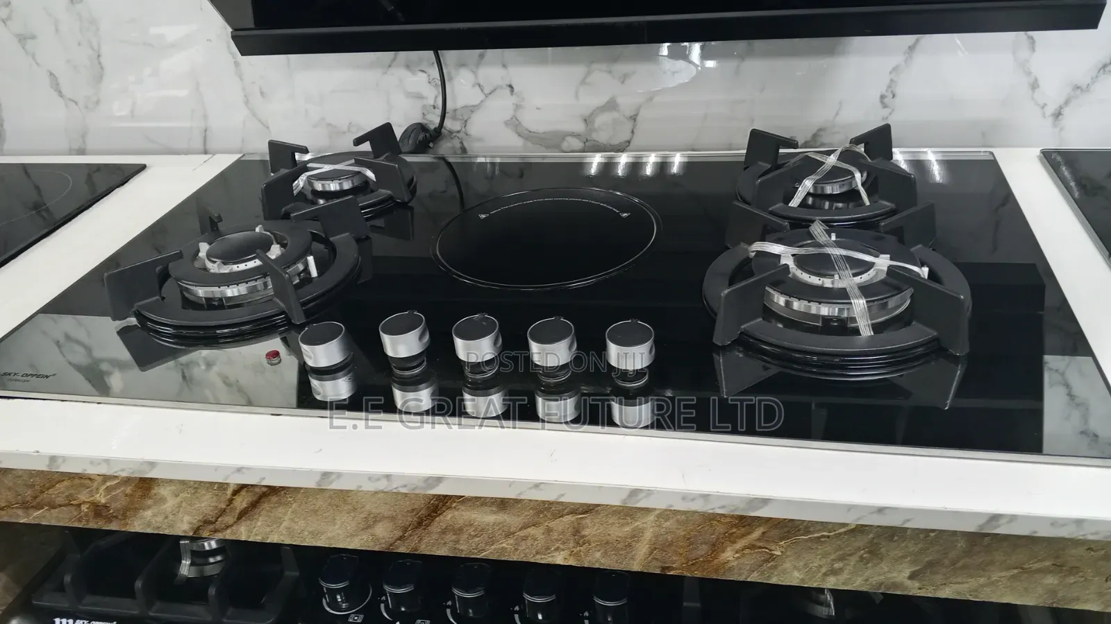 Gas Cooktop Five in One Burner