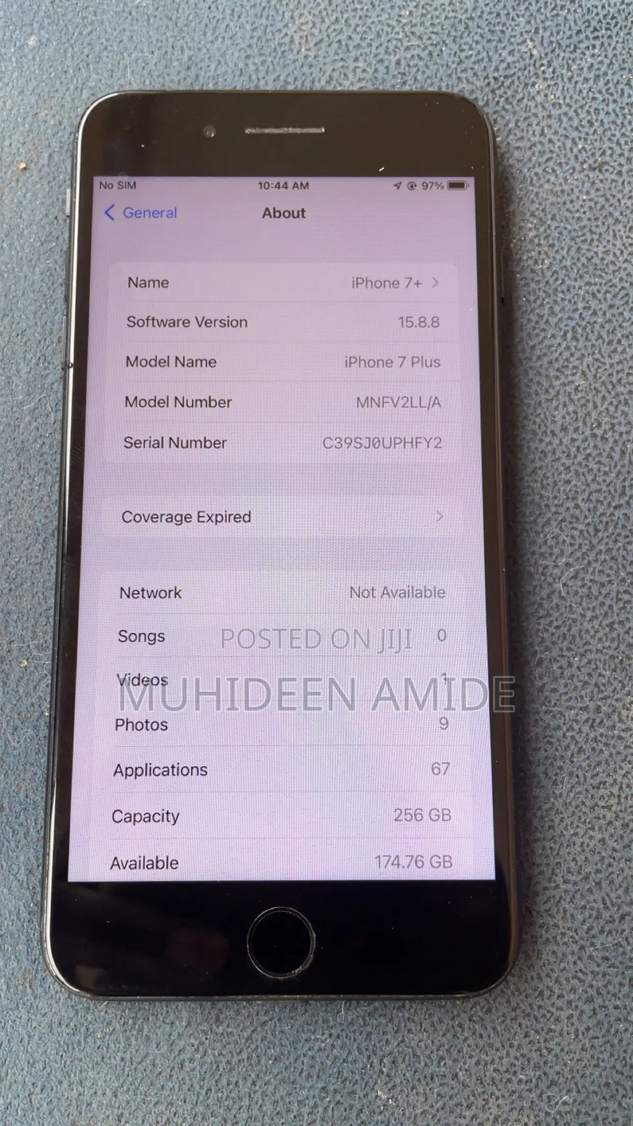 Apple iPhone 7 Plus 256 GB Black