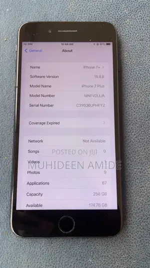 Apple iPhone 7 Plus 256 GB Black