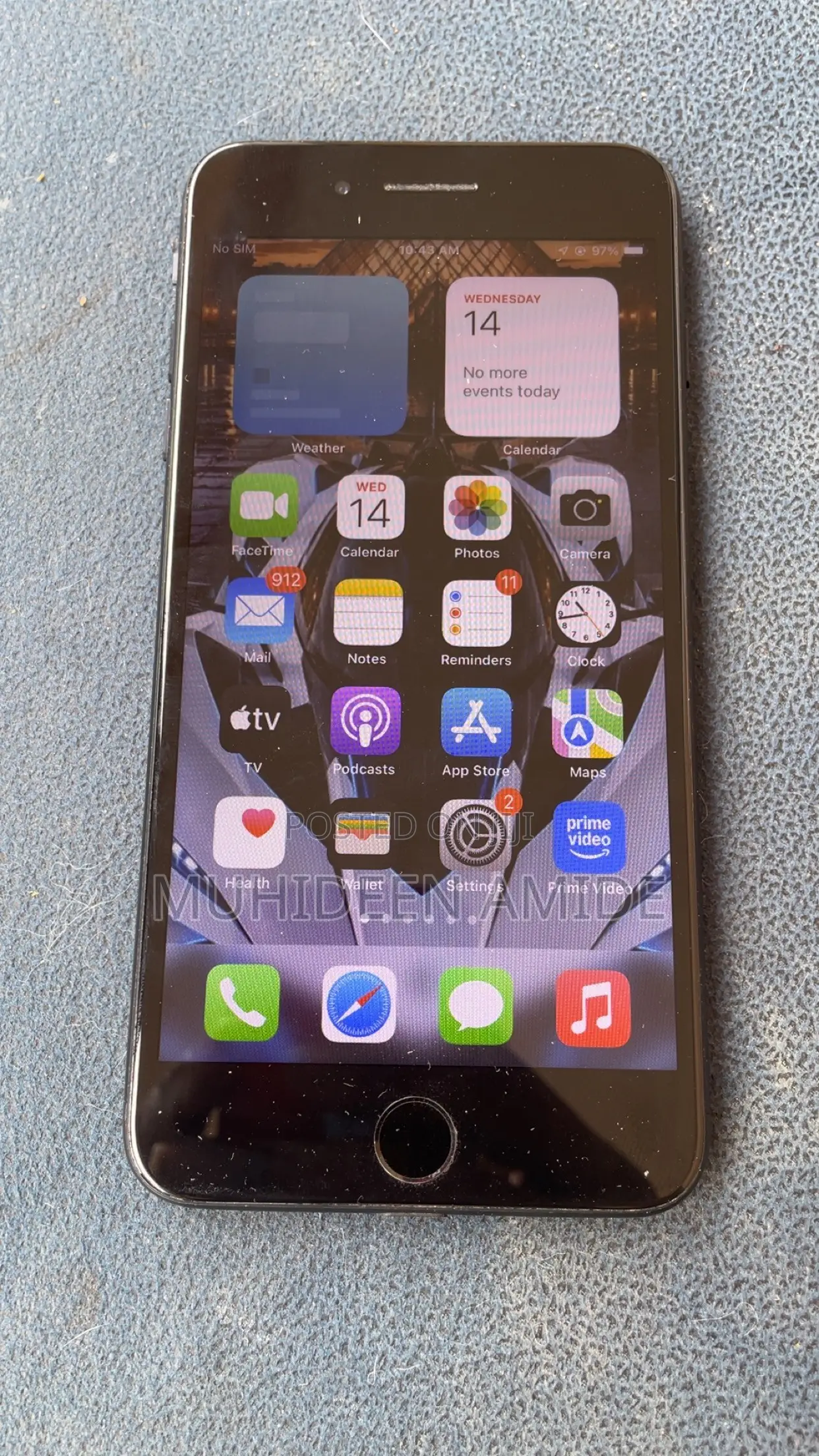 Apple iPhone 7 Plus 256 GB Black