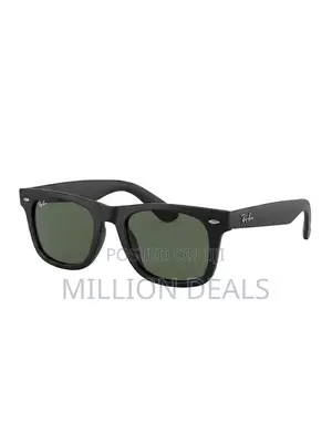Classic Matte Black Wayfarer Sunglasses