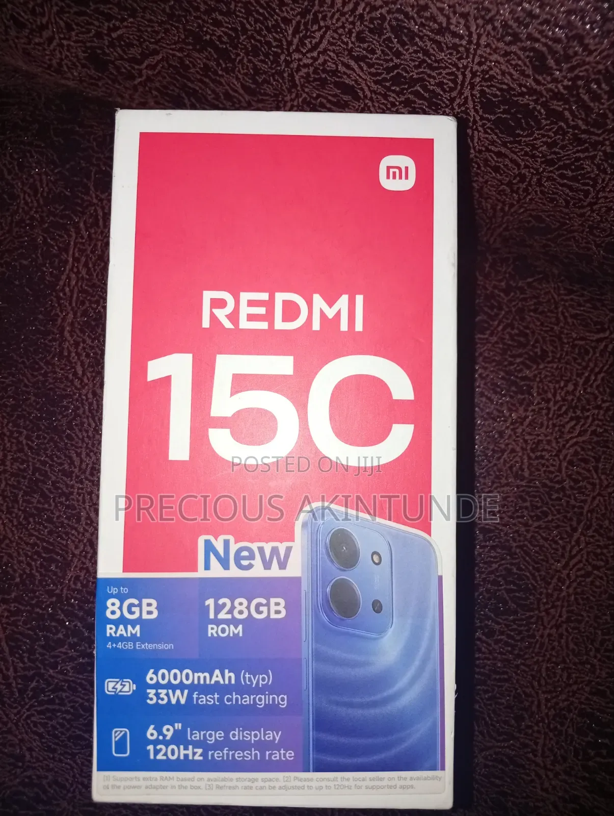 Xiaomi Redmi 15C 4G 128 GB Blue