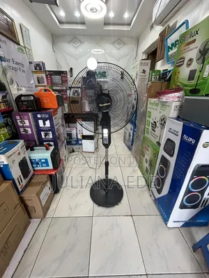 Strong and Reliable Solar Fan With Panel