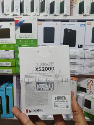 Kingston XS2000 1TB Portable External SSD - Up to 2000mb/S Speed