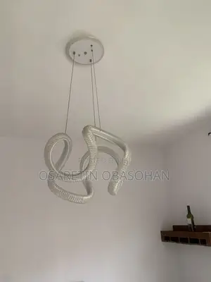 Modern LED Spiral Chandelier