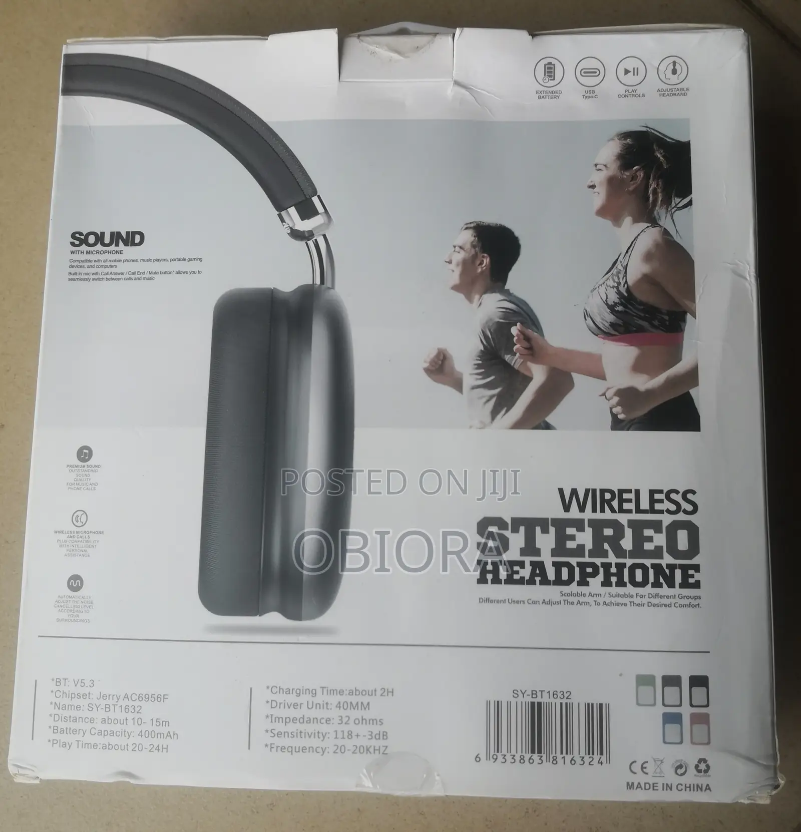 SY-BT1632 Wireless Headphones