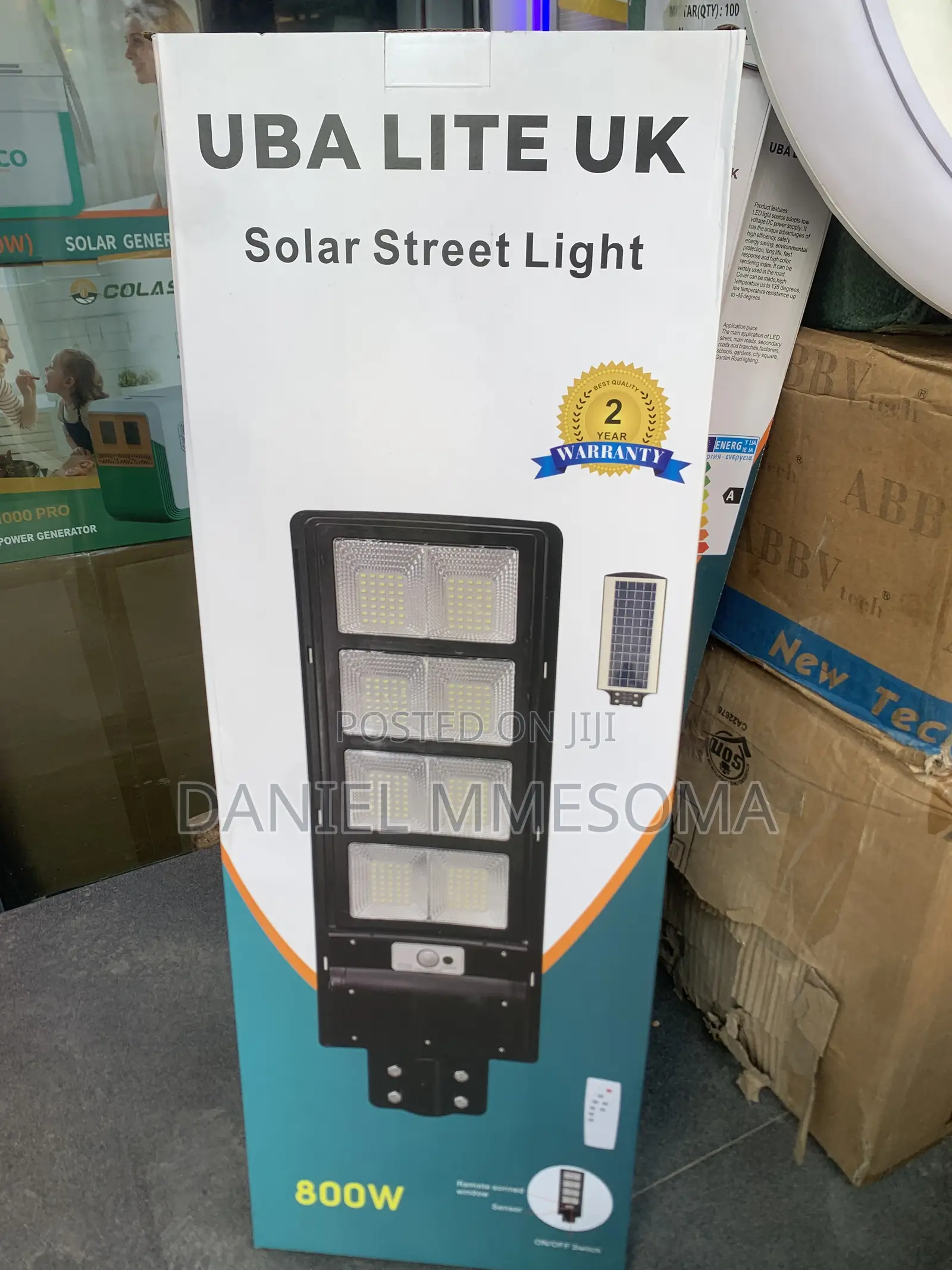 8 Eyes Solar Lamp 800watts