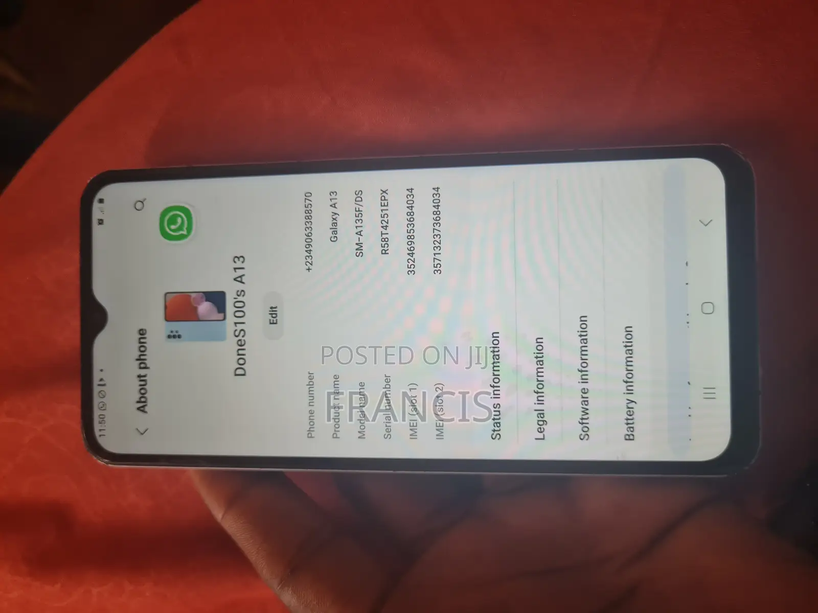 Samsung Galaxy A13 128 GB Blue