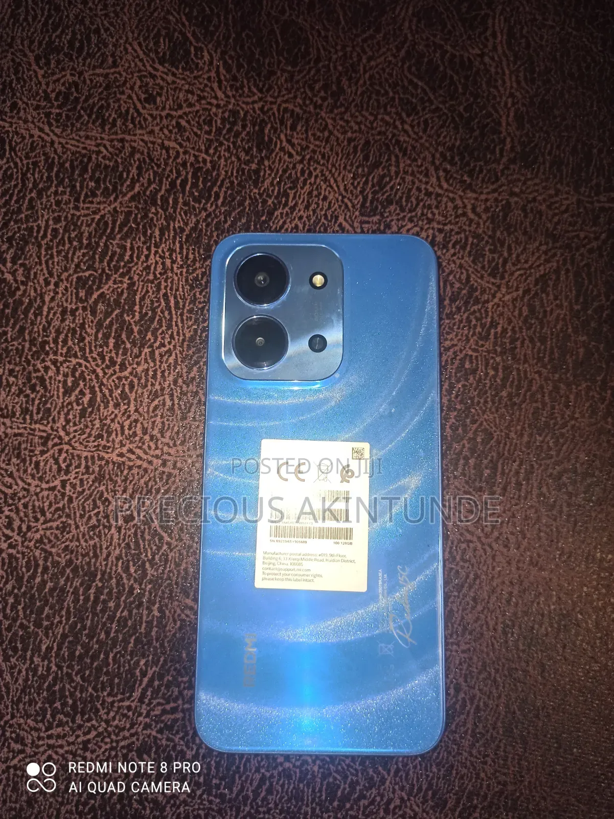 Xiaomi Redmi 15C 4G 128 GB Blue