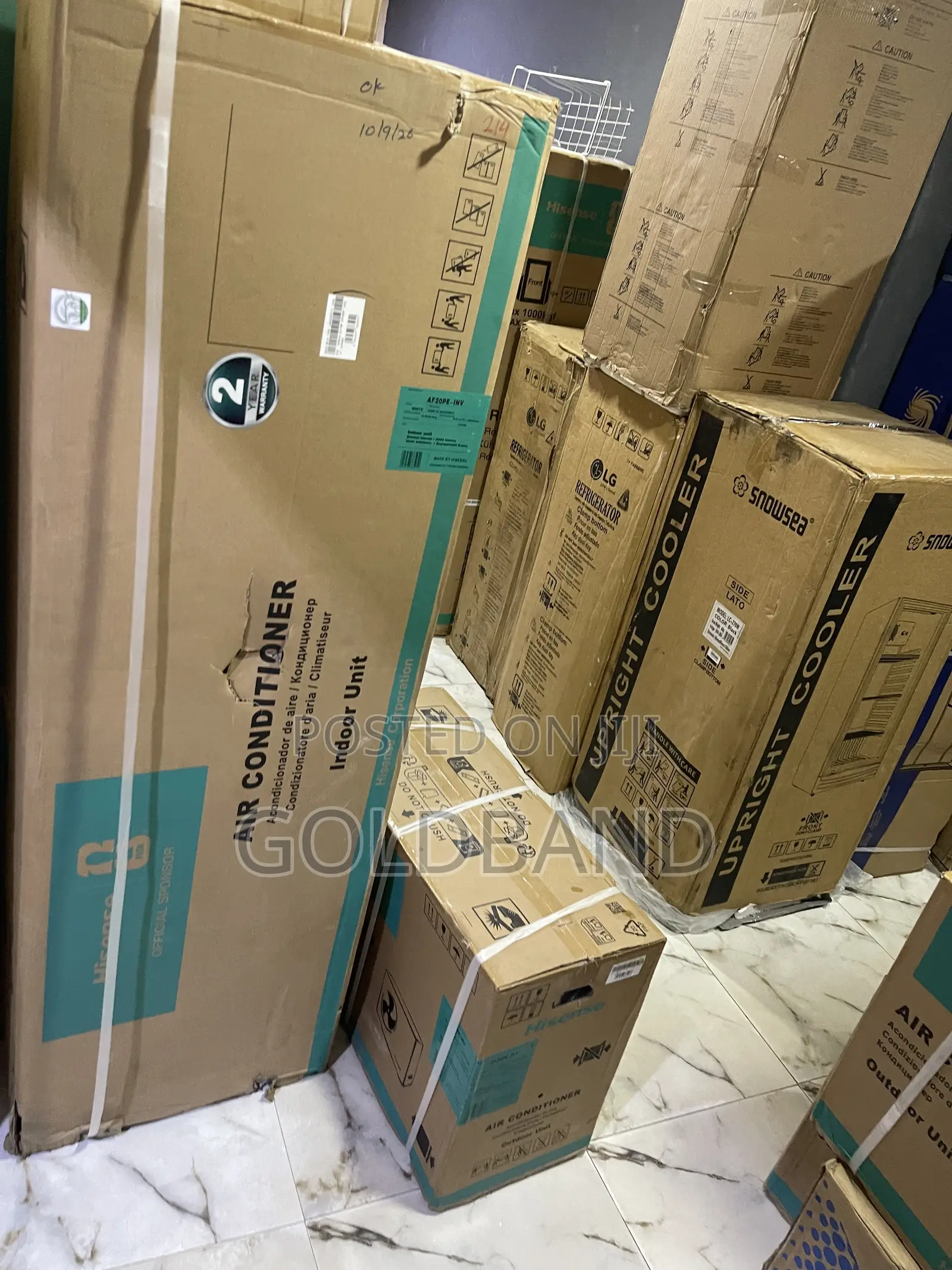 Hisense 2 Tons Luxury Inverter Standing AC