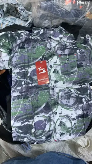 Boys' Floral Shirt (Ages 4–12 Years)