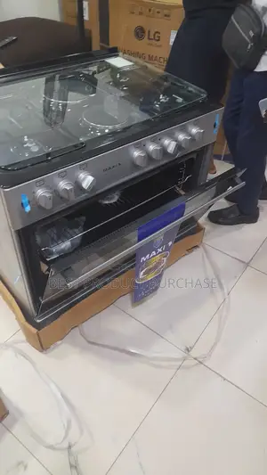 Maxi 6090 4-Gas & 2-Electric Cooker + Oven Package