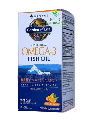 Garden of Life Supercritical Omega-3 Fish Oil Heart Brain Support