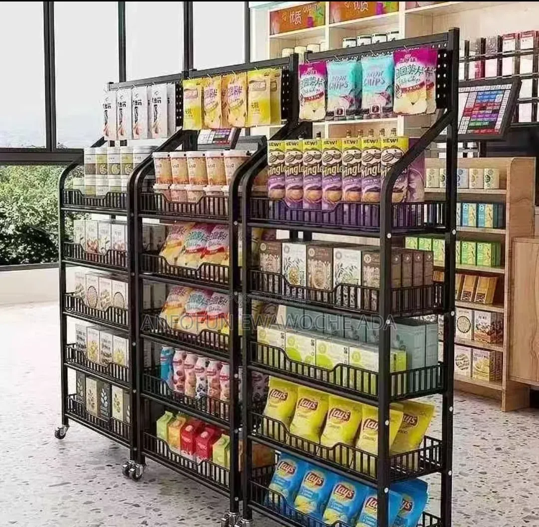5-Layer Supermarket Display Rack