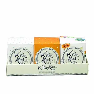 Flower Scented Katie Alice Bohemian Spirit Trio of Candles