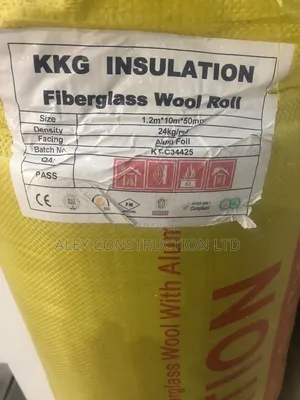 KKG Fiberglass Rock Wool(50mm) Covers 12 Square Meter.