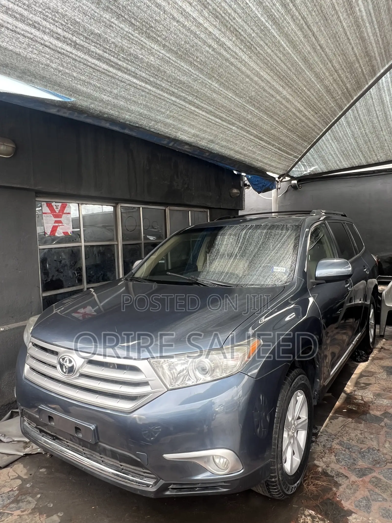 Toyota Highlander 2012 Blue