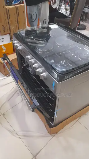Maxi F9e42g2 Cooker + Oven With Tempered Glass Lid Cover