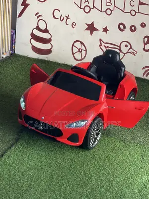 Red Maserati 12V Ride-on Car