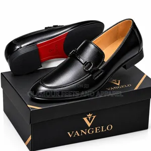 Premium Quality Vangelo Men's Loafers in Black & Brown, Elegant Classy