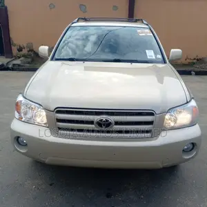 Toyota Highlander Limited V6 2006 Silver