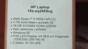 Laptop HP 15s 16GB AMD Ryzen 5 SSD 1T