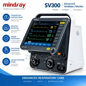 Mindray SV300 Ventilator Adult & Paediatric