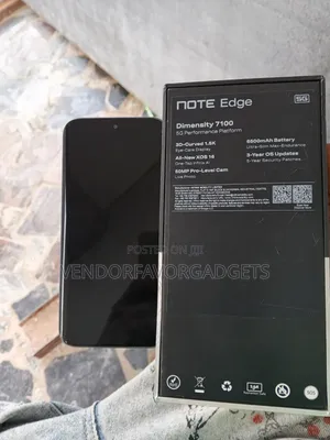 Infinix Note Edge 256 GB Black