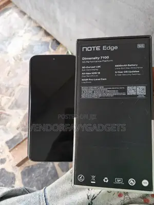 Infinix Note Edge 256 GB Black