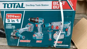 Total 3-in-1 Cordless Power Tool Combo Kit