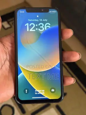Apple iPhone X 64 GB Black