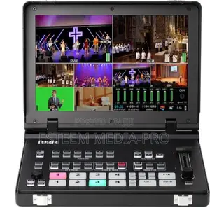 FoMaKo M5 4K HDMI Video Live Streaming Switcher With 10.1" LCD Monitor