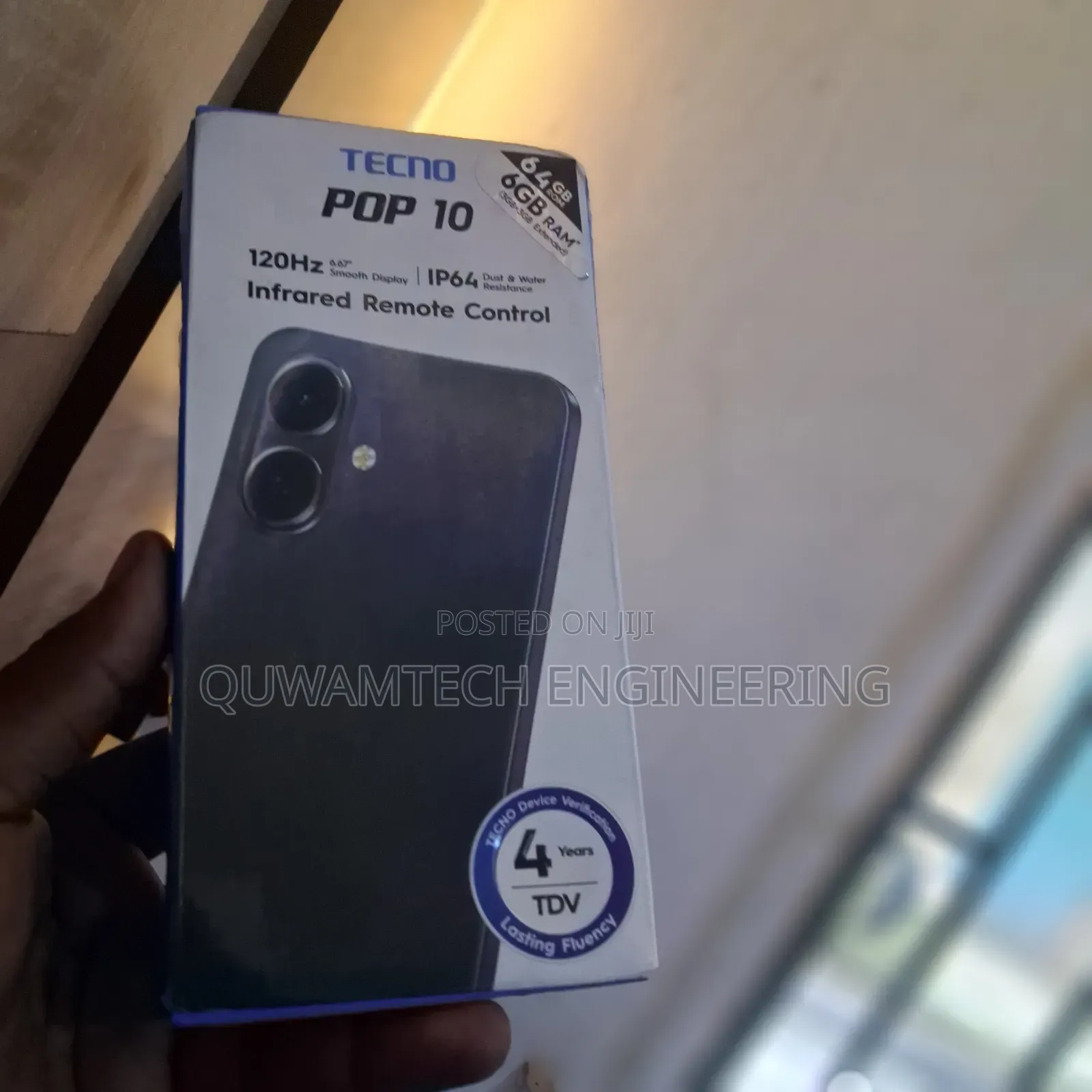 New Tecno Pop 10 64 GB Black