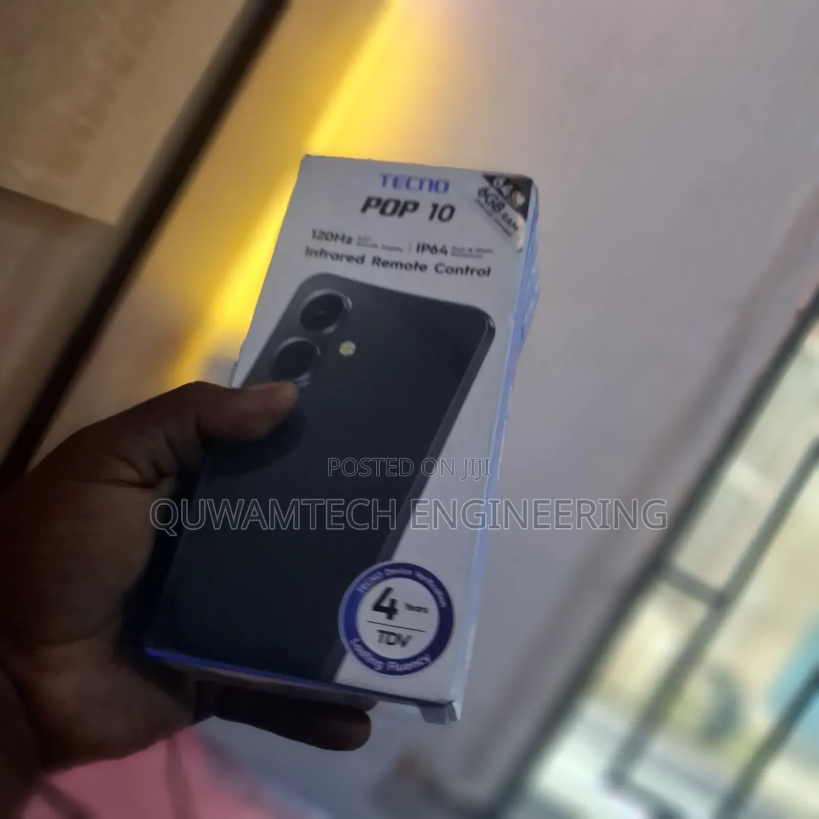 New Tecno Pop 10 64 GB Black