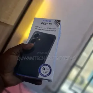 New Tecno Pop 10 64 GB Black
