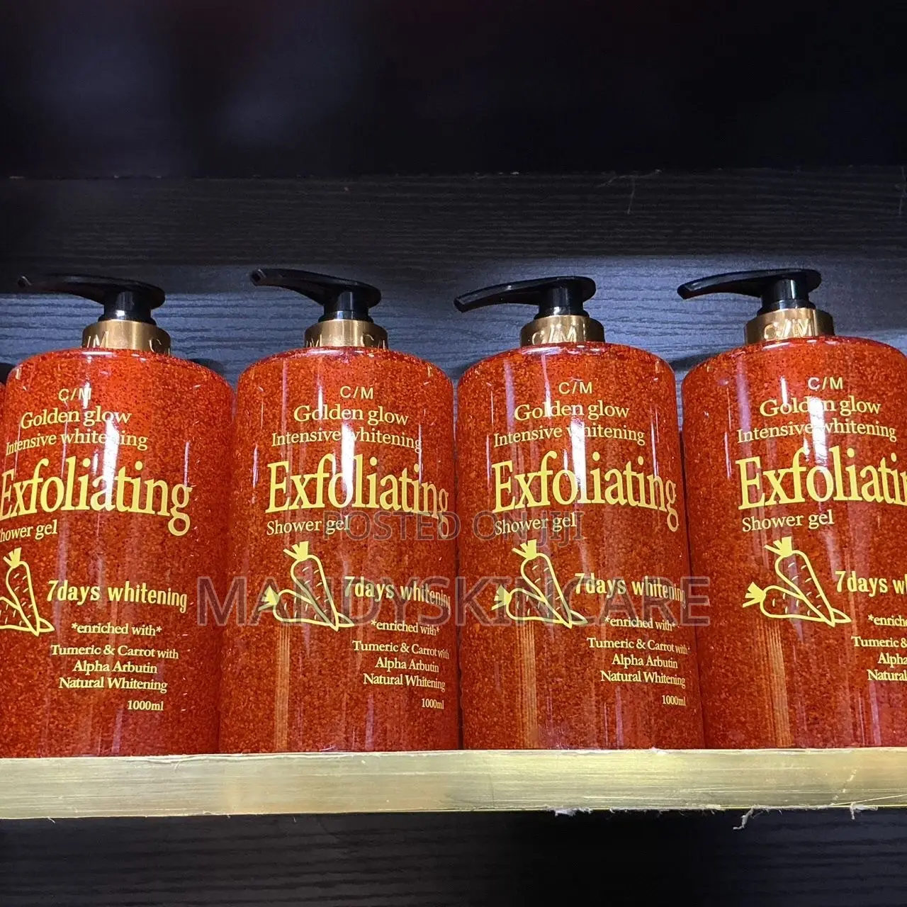 Lightening and Exfoliating Body Wash