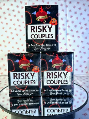 Risky Couples Naughty Game Cards