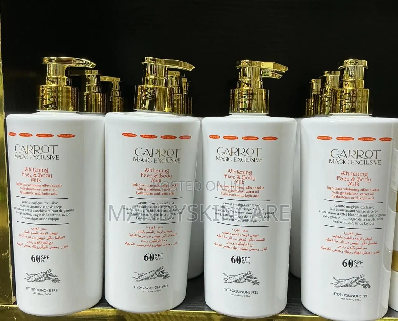 Carrot Magic Lotion