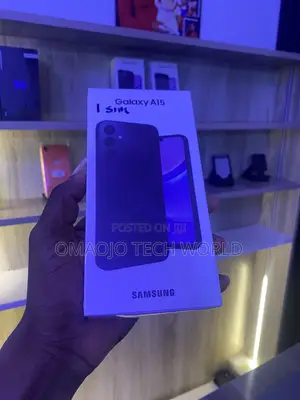 New Samsung Galaxy A15 5G 128 GB Black