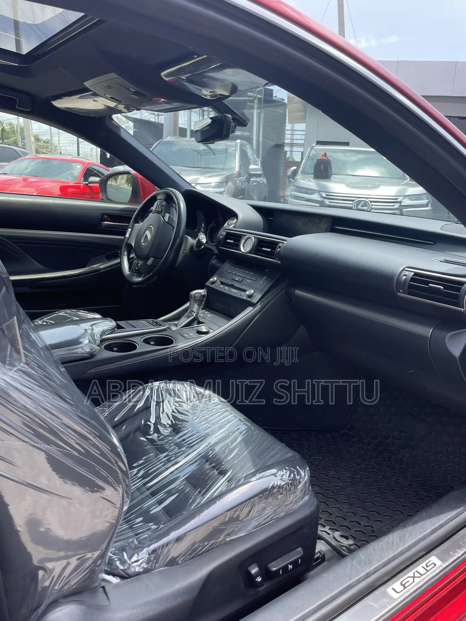 Lexus RC 2015 Red