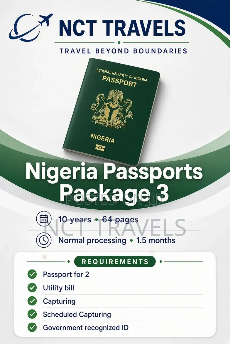 Nigerian Passport Package 3