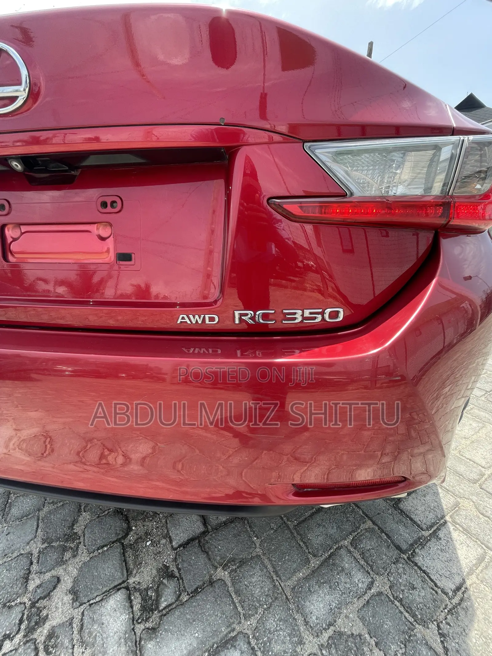 Lexus RC 2015 Red