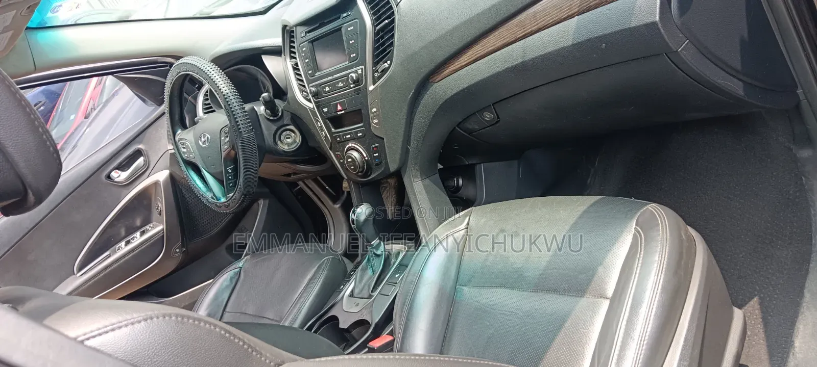 Hyundai Santa Fe SE AWD 2017 Black