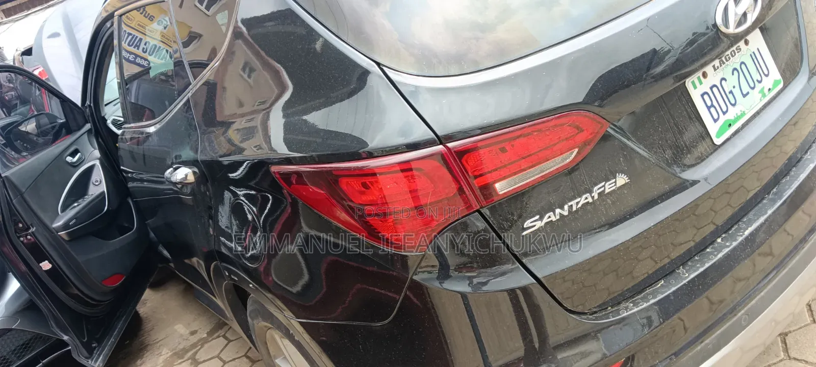 Hyundai Santa Fe SE AWD 2017 Black